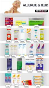 Product wall Allergy and Itch